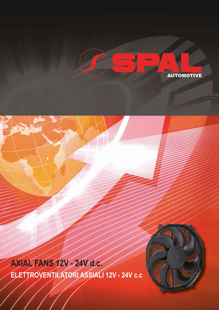 SPAL Axial Fans 12v - 24v DC - I-1