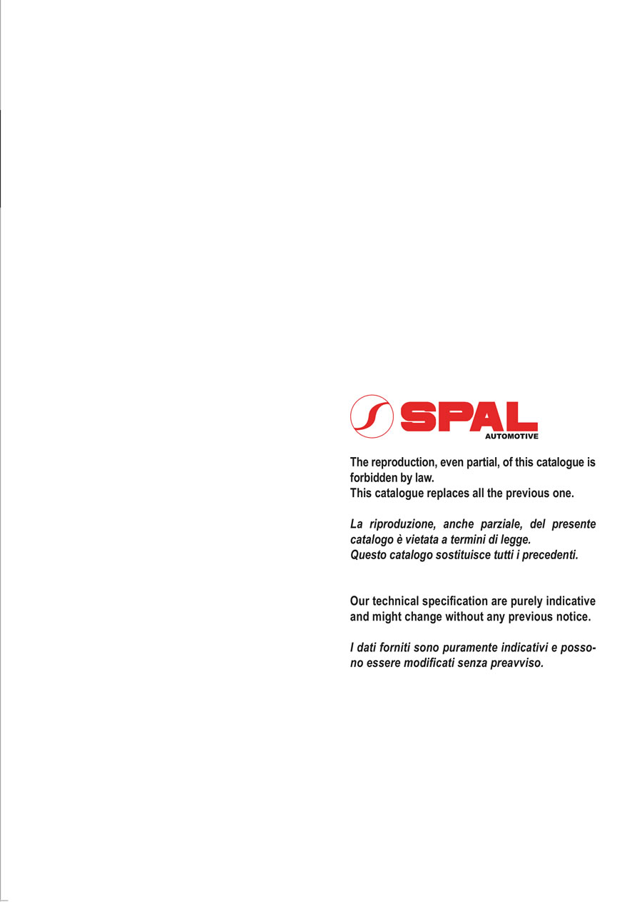 SPAL Axial Fans 12v - 24v DC - A-251