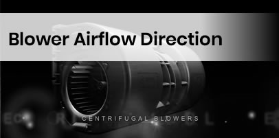 SPAL Blower airflow direction
