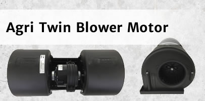 Agricultural Twin Blower Motor Assembly for Ford New Holland, Case IH, Deutz-Fahr, Landini and McCormick Machines