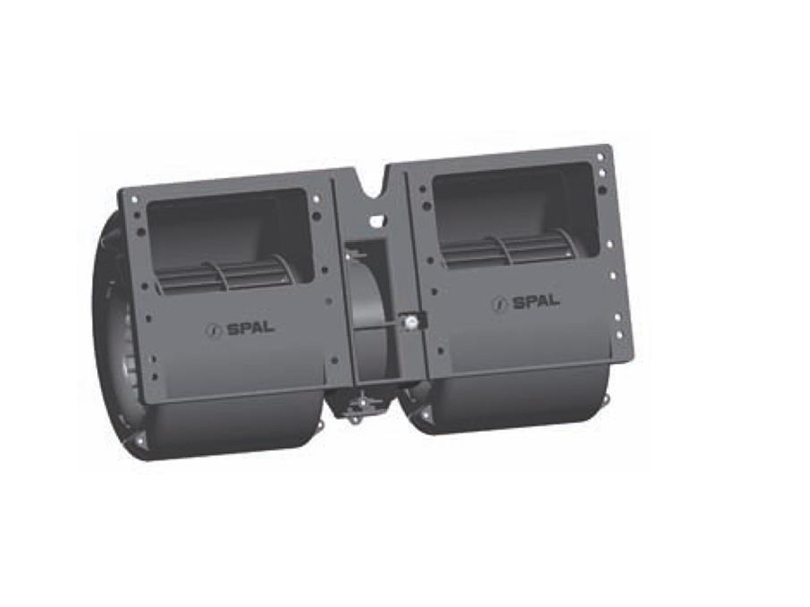 SPAL 684 cfm Double Blower 006-B45-22 (24v / 3 speeds)