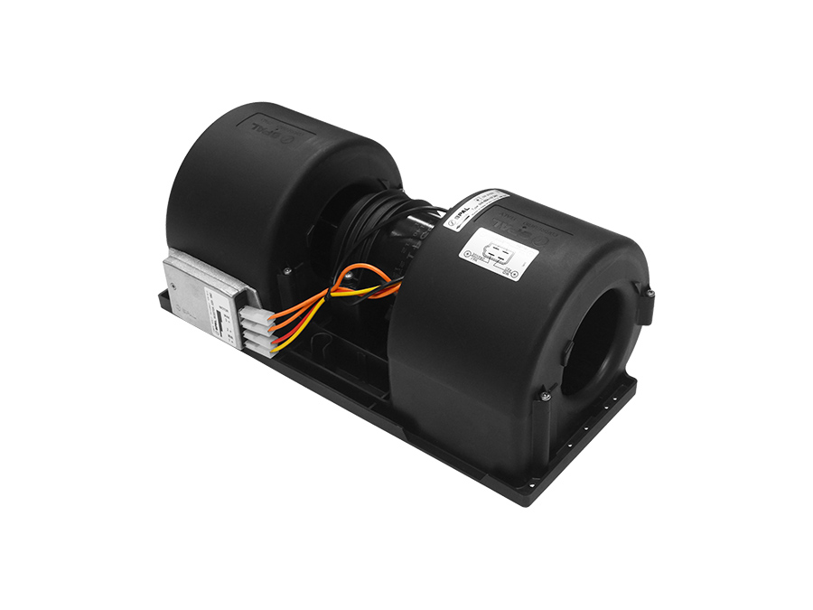 SPAL 603 cfm 24v Double Blower 006-B54/I-22 24V RA(1)4V CV (24v  4 Speeds)
