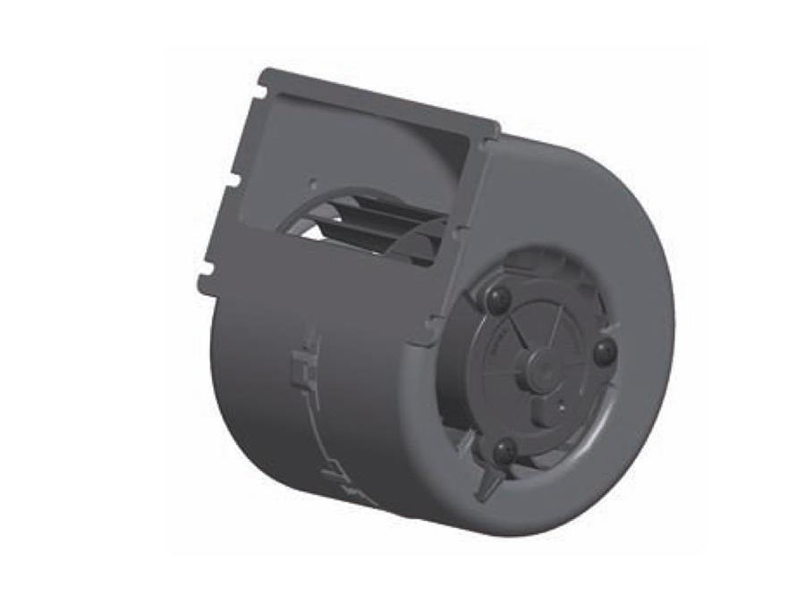 SPAL 490 cfm Single Blower 007-B42-32D (24v / 3 speeds with AMP Connector)