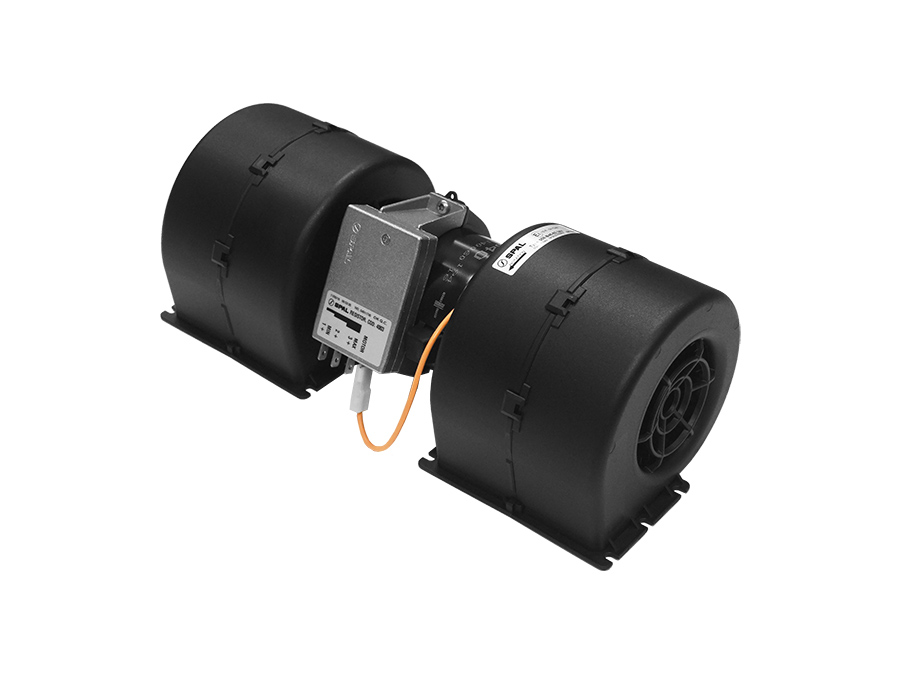SPAL 454 cfm Double Blower 008-B40-02 (24v / 3 speeds)