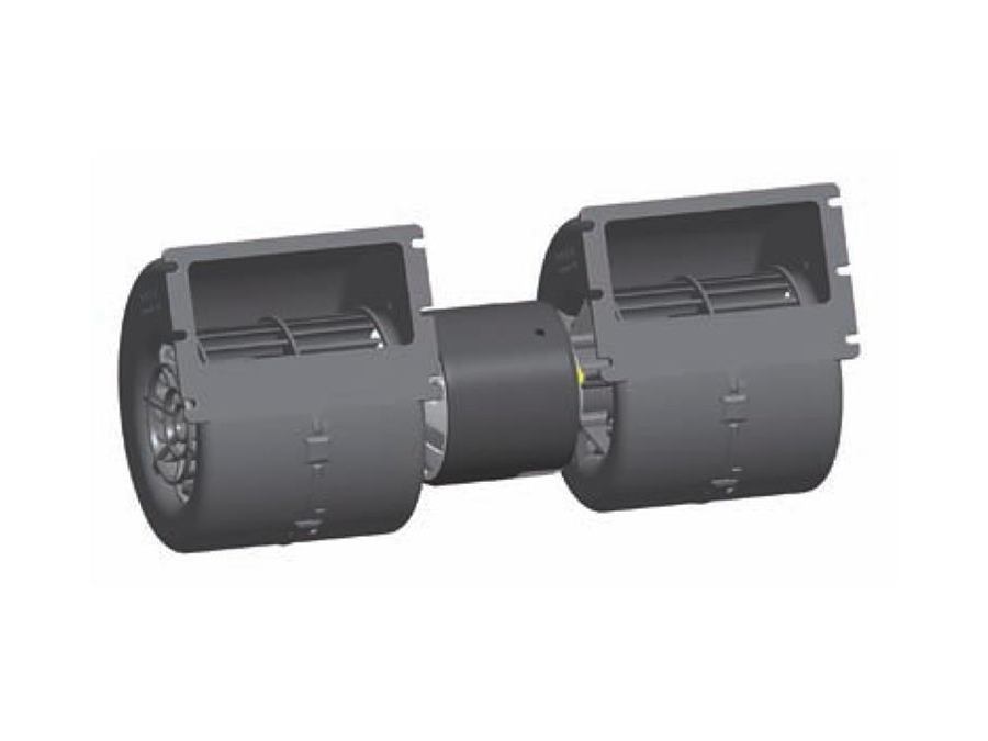 SPAL 454 cfm Double Blower 008-B40-02 (24v) (Single Speed)