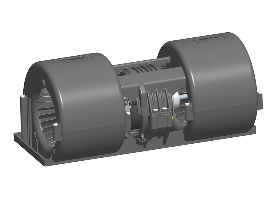 SPAL 738 cfm Double Blower 012-B39-78 (24v) (Single Speed)