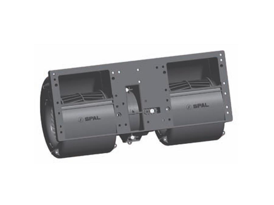 SPAL 475 cfm Double Blower 014-AP74/LL-22 (12v) (Single Speed)