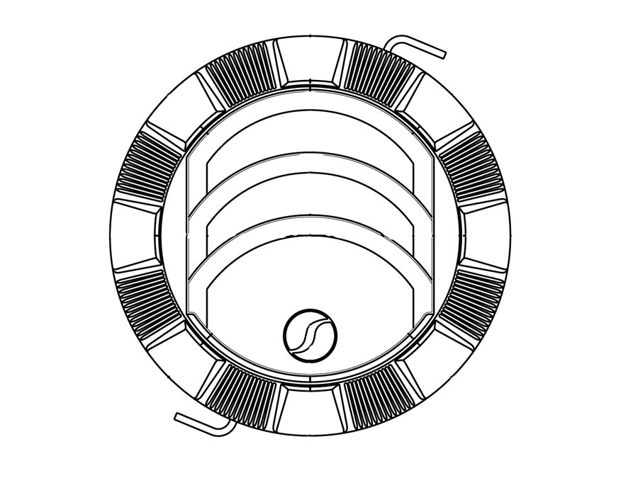 SPAL Round Air Vent