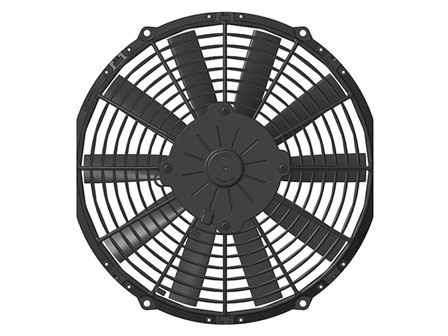 SPAL 11" (280mm) Cooling Fan VA09-BP50/C/I-27A 24V PKSL MC (24v / 997 cfm / Pulling)