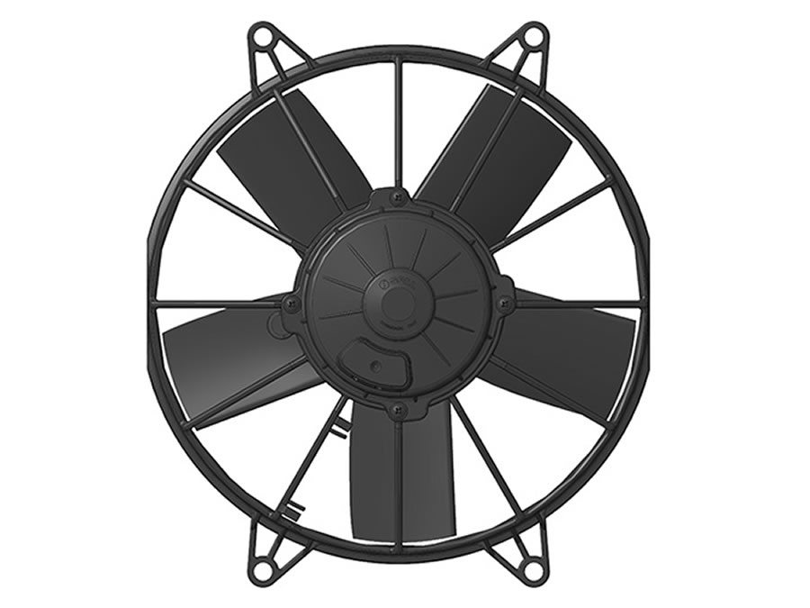 SPAL 10" (255mm) Cooling Fan VA15-AP70/LL-39A 12V BT KS (12v / 1103 cfm / Pulling)