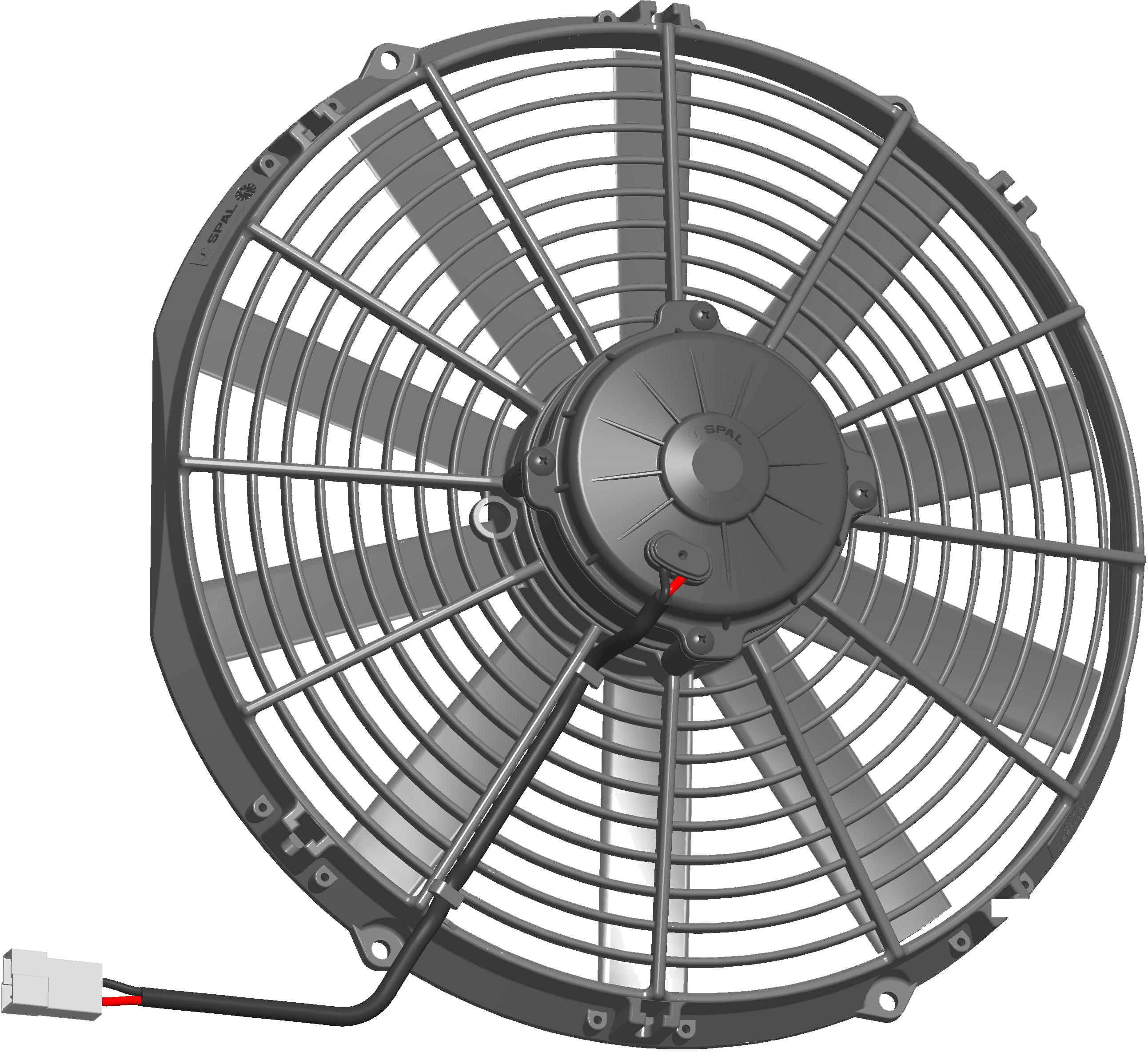 SPAL 13" (330mm) Cooling Fan VA13-AP70/LL-35A 12V (12v / 1387 cfm / Pulling)