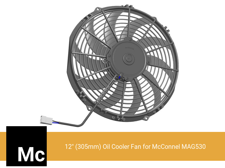 12" (305mm) Oil Cooler Fan for McConnel MAG530