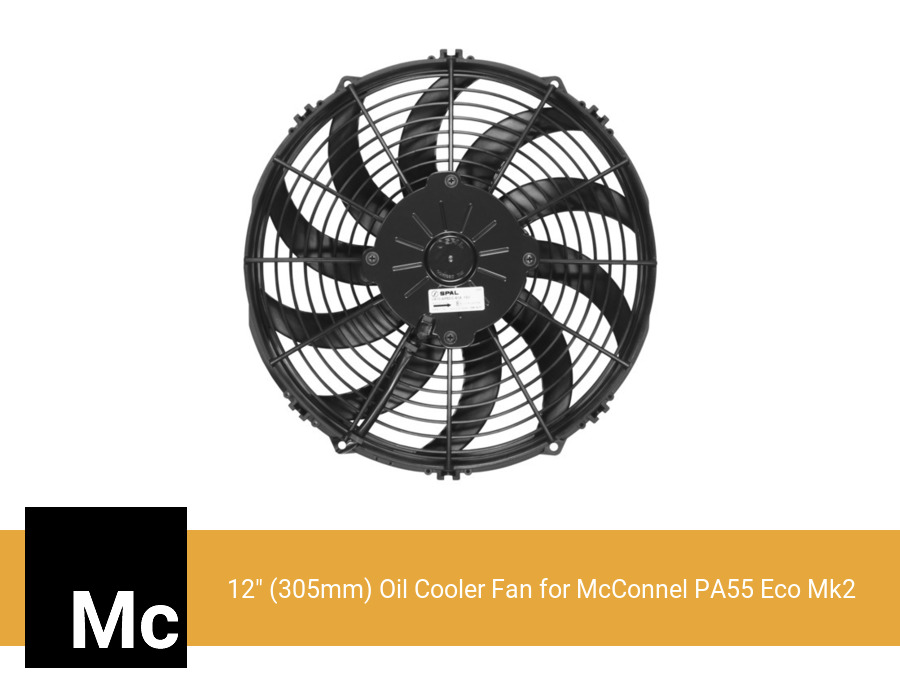 12" (305mm) Oil Cooler Fan for McConnel PA55 Eco Mk2