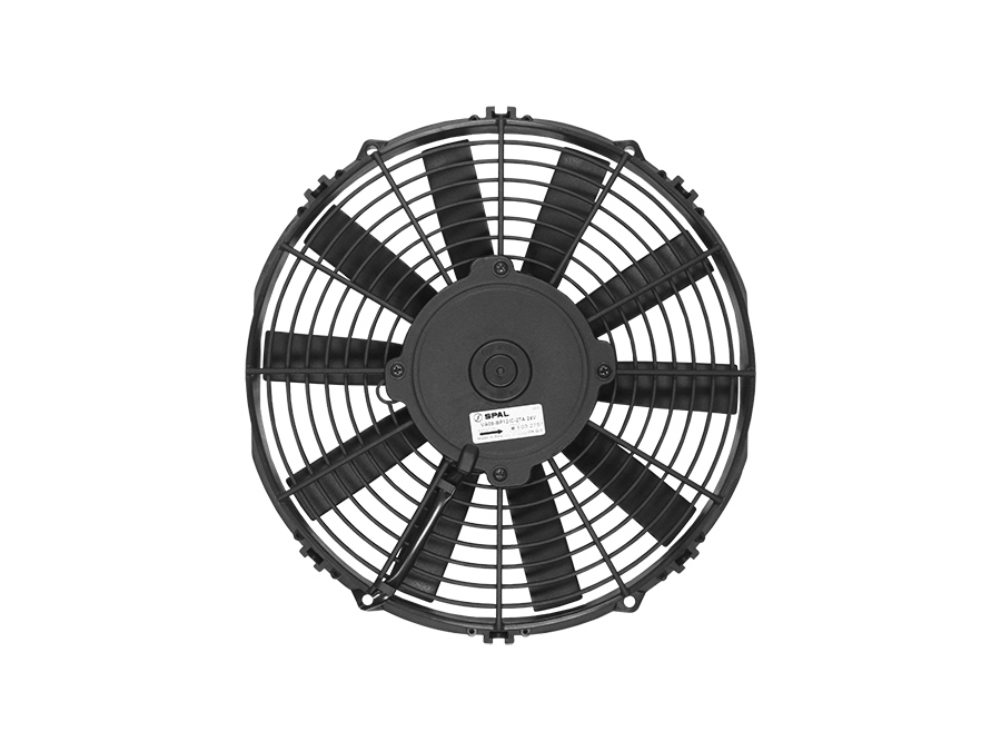 SPAL 11" (280mm)  Cooling Fan VA09-BP12/LL-I-27S (24v  / 861 cfm / Pushing)