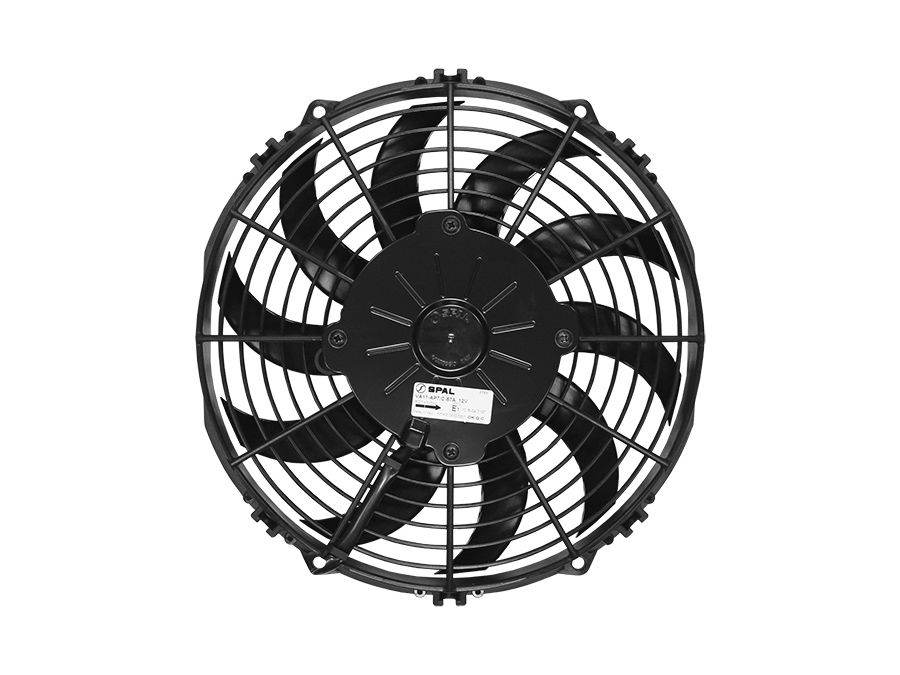 SPAL 10" (255mm) Cooling Fan VA11-AP7/VLL-57A 12V10FTPKSL (12v / Pulling)