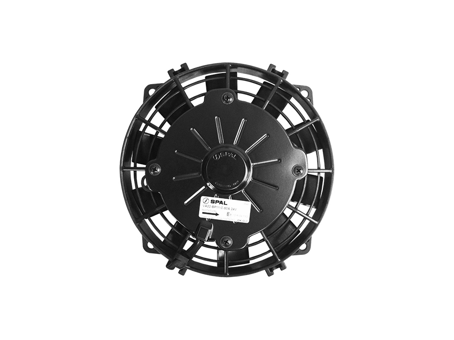 SPAL 6.5" (167mm)  Cooling Fan VA22-BP11/C-50A (24v  / 301 cfm / Pulling)