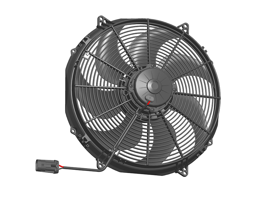 SPAL 16" (407mm)  Cooling Fan VA33-AP91/LL-65A (12v  / 2016 cfm / Pulling)