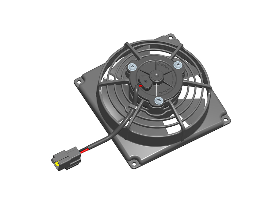 SPAL 4.5" (115mm)  Cooling Fan VA69A-A101-87A (12v  / 236 cfm / Pulling)