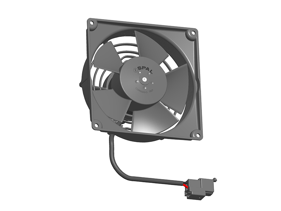 SPAL 4.5" (115mm)  Cooling Fan VA69A-A101-87S (12v  / 207 cfm / Pushing)