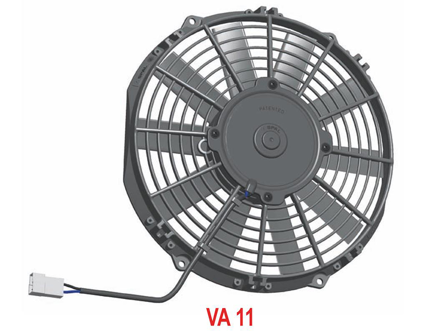 SPAL 10" (255mm)  Cooling Fan VA11-BP12/C-29S (24v  / 726 cfm / Pushing)
