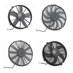12" (305mm) Ø Fans