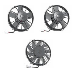 9" (225mm) Ø Fans