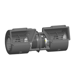 SPAL 360 cfm Double Blower 005-A45-02 (12v / 3 speeds with AMP Connector) - view 1