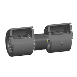 SPAL 354 cfm Double Blower 008-A46-02 (12v) (Single Speed) - view 1