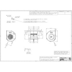 SPAL 338 cfm Single Blower 023-A70-74D (12v) (Single Speed) - view 7