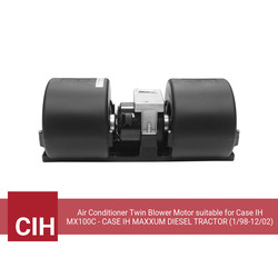 Air Conditioner Twin Blower Motor suitable for Case IH MX100C - CASE IH MAXXUM DIESEL TRACTOR (1/98-12/02) - view 3