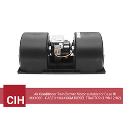 Air Conditioner Twin Blower Motor suitable for Case IH MX100C - CASE IH MAXXUM DIESEL TRACTOR (1/98-12/02) - view 7