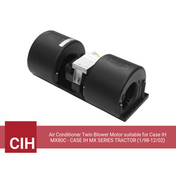 Air Conditioner Twin Blower Motor suitable for Case IH MX80C - CASE IH MX SERIES TRACTOR (1/98-12/02) - view 6