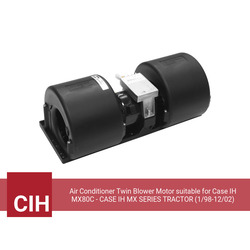 Air Conditioner Twin Blower Motor suitable for Case IH MX80C - CASE IH MX SERIES TRACTOR (1/98-12/02) - view 8