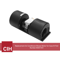 Replacement Air Conditioner Blower Motor for Case IH Part Number 84431351 - view 3