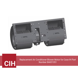 Replacement Air Conditioner Blower Motor for Case IH Part Number 84431351 - view 4