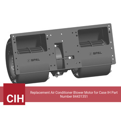 Replacement Air Conditioner Blower Motor for Case IH Part Number 84431351 - view 5