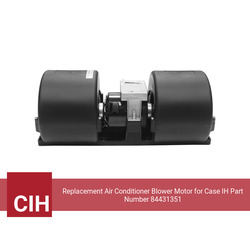 Replacement Air Conditioner Blower Motor for Case IH Part Number 84431351 - view 7