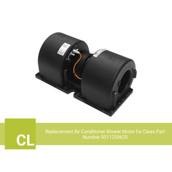 Replacement Air Conditioner Blower Motor for Claas Part Number 0011250620 - view 2