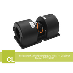 Replacement Air Conditioner Blower Motor for Claas Part Number 0011250620 - view 4