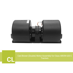 Cab Blower (Double) Motor Assembly for Claas ARION 620 C Tractors - view 4
