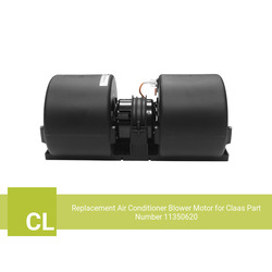Replacement Air Conditioner Blower Motor for Claas Part Number 11350620 - view 2