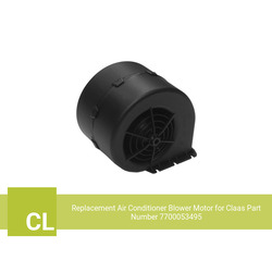 Replacement Air Conditioner Blower Motor for Claas Part Number 7700053495 (Single Speed) - view 3