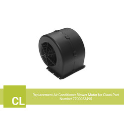 Replacement Air Conditioner Blower Motor for Claas Part Number 7700053495 (Single Speed) - view 4
