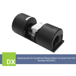 Replacement Air Conditioner Blower Motor for Deutz-Fahr Part Number 04378970 - view 1