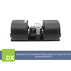 Replacement Air Conditioner Blower Motor for Deutz-Fahr Part Number 04378970 - view 2