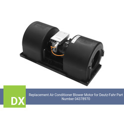 Replacement Air Conditioner Blower Motor for Deutz-Fahr Part Number 04378970 - view 3