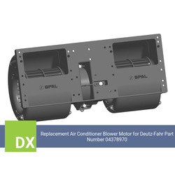 Replacement Air Conditioner Blower Motor for Deutz-Fahr Part Number 04378970 - view 6