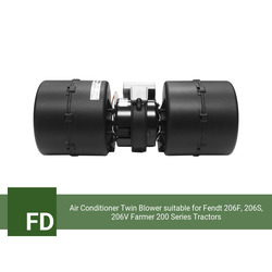 Air Conditioner Twin Blower suitable for Fendt 206F, 206S, 206V Farmer 200 Series Tractors - view 1