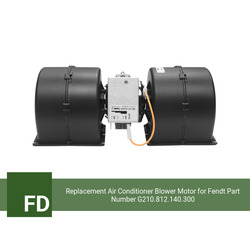 Replacement Air Conditioner Blower Motor for Fendt Part Number G210.812.140.300 - view 5