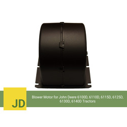 Blower Motor for John Deere 6100D, 6110D, 6115D, 6125D, 6130D, 6140D Tractors (Single Speed) - view 1